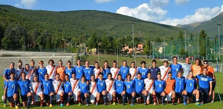 Qualificazioni europee: oggi l’esordio contro la Moldova, 19 Azzurrine convocate