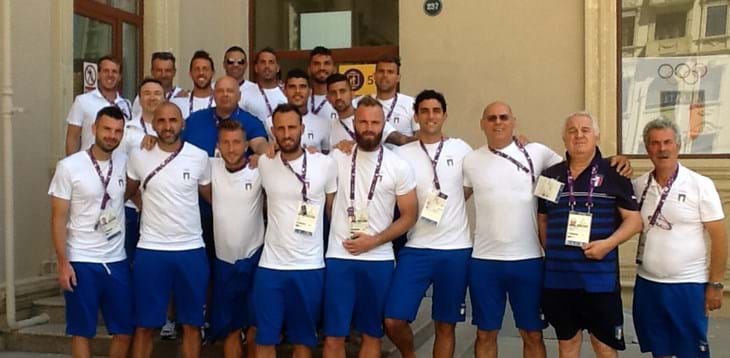 Azzurri arrivati a Baku. Domani l'esordio con la Spagna nei Giochi Europei