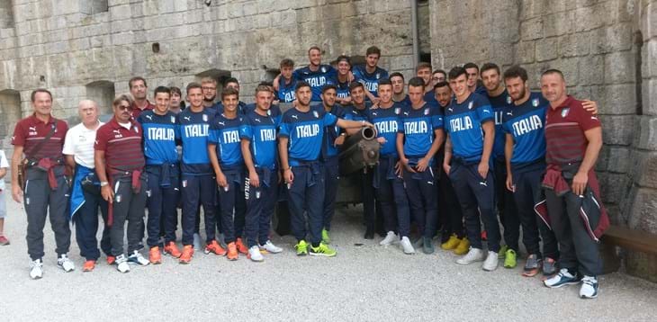 Terminato lo stage a Folgaria: tre gol degli Azzurrini alla Virtus Vecomp Verona