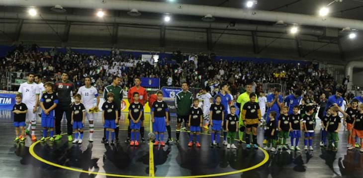 Prima di Italia-Iran, 'Io Calcio a 5' con 50 bambini delle scuole calcio toscane
