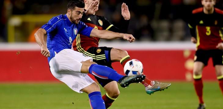 Notte di ricordi e di emozioni. Italia in vantaggio, poi raggiunta e superata dal Belgio