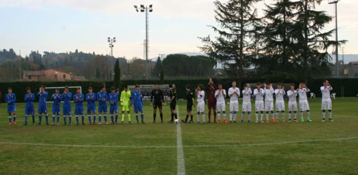 A Coverciano primo giorno del Torneo di Natale. Domani 'Un goal per la salute'