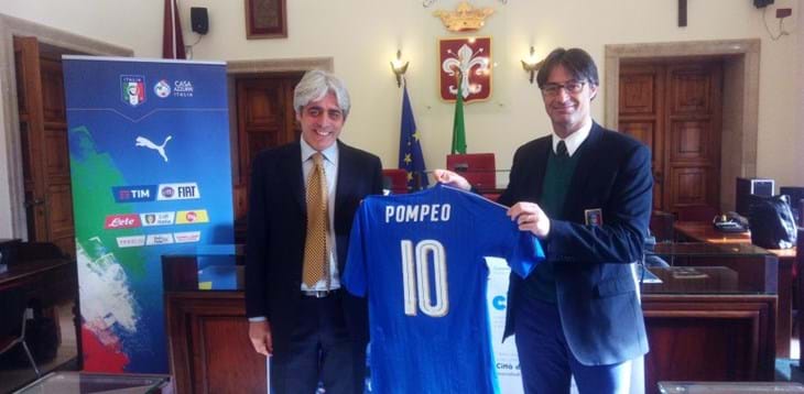 A Ferentino Italia-Spagna. Tavecchio e Uva all’inaugurazione dello Stadio Comunale