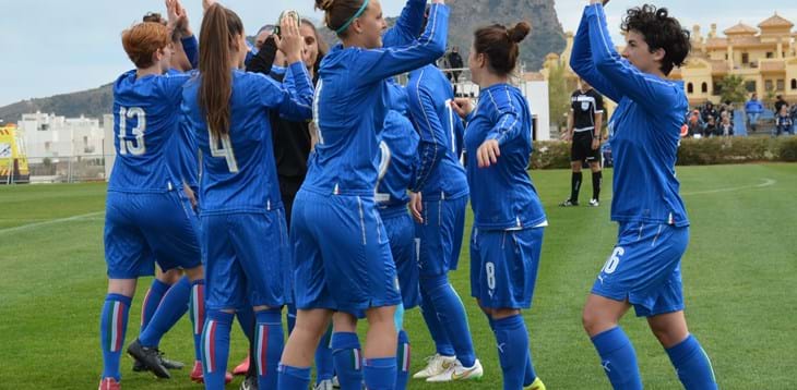 Nazionale Under 19 Femminile: l’Italia chiude il Torneo di La Manga pareggiando con l’Olanda