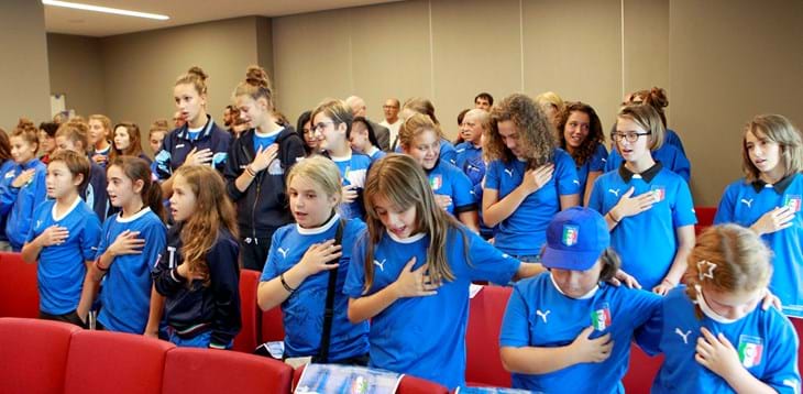 Squadra in raduno a Novarello. Domenica la 5ª edizione di ‘Azzurre per un giorno’