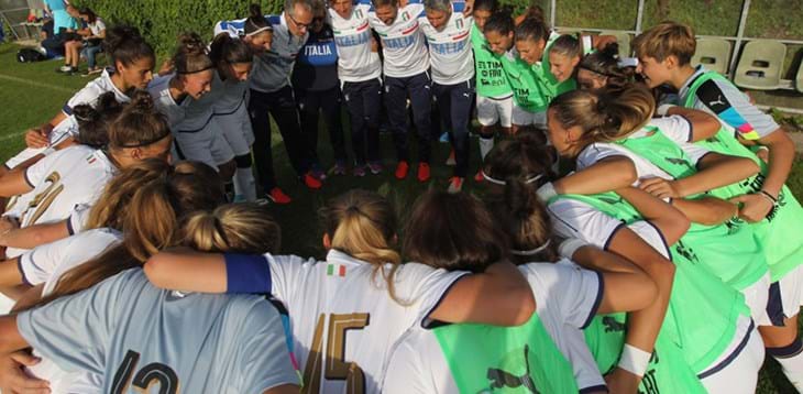 Nazionale Under 17 Femminile: lunedì l’esordio con Malta nella 1ª fase delle qualificazioni europee