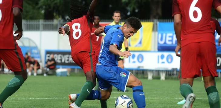 La Nazionale Under 19 perde 1-0 la prima delle due amichevoli con il Portogallo