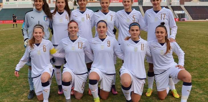 Amichevole: vittoria dell’U19 femminile contro la nazionale A dell’Albania