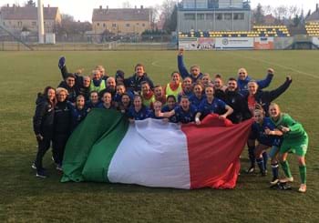 L’Italia cala il tris con la Serbia, Azzurrine qualificate alla Fase finale dell’Europeo