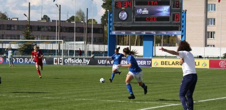 Fase Finale dell’Europeo: il palo ferma Glionna, finisce 0-0 tra Italia e Repubblica Ceca