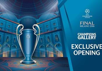 L’inaugurazione della UEFA Champions Gallery apre il Champions Festival   