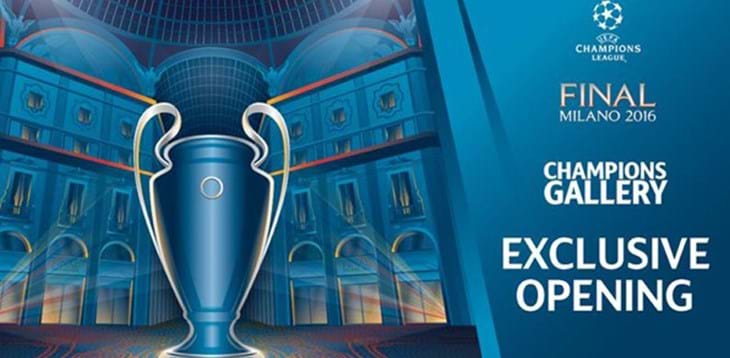 L’inaugurazione della UEFA Champions Gallery apre il Champions Festival