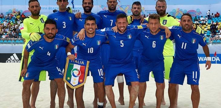 Nazionale Beach Soccer: Azzurri al 6° posto del Ranking mondiale
