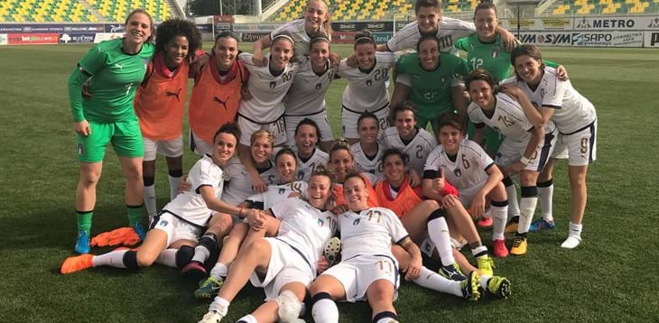 L’Italia pareggia 2-2 con la Finlandia, per la prima volta Azzurre in finale nella ‘Cyprus Cup’