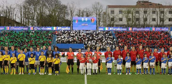 L’Italia va a caccia del pass Mondiale: 23 convocate per la sfida con il Portogallo