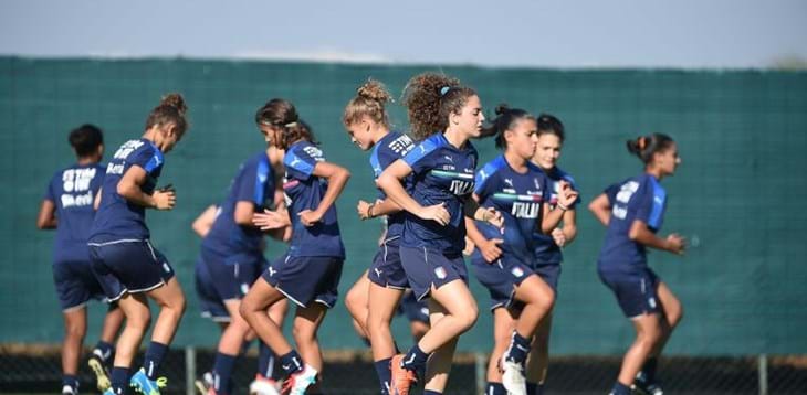 Nazionale Under 17 Femminile: il 18 ottobre raduno in vista della 1ª Fase delle qualificazioni europee