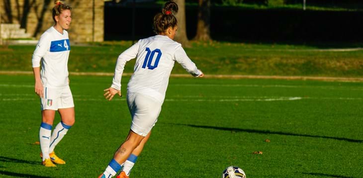 Stage Nazionale Under 23 Femminile: out Mele e Ferrato, convocate Cambiaghi e Puglisi
