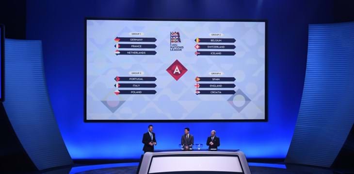 UEFA Nations League: Azzurri nel gruppo con Portogallo e Polonia