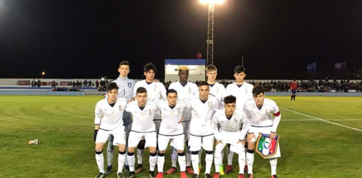 Nazionale Under 17. L’Italia va in vantaggio con Bettella ma la Spagna pareggia allo scadere
