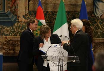 FIGC in visita al Quirinale per celebrare i 120 anni