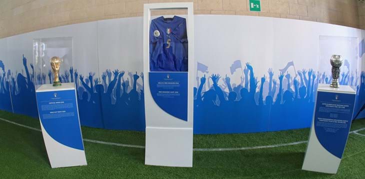 La mostra itinerante dedicata ai 120 anni della FIGC fa tappa a Belluno