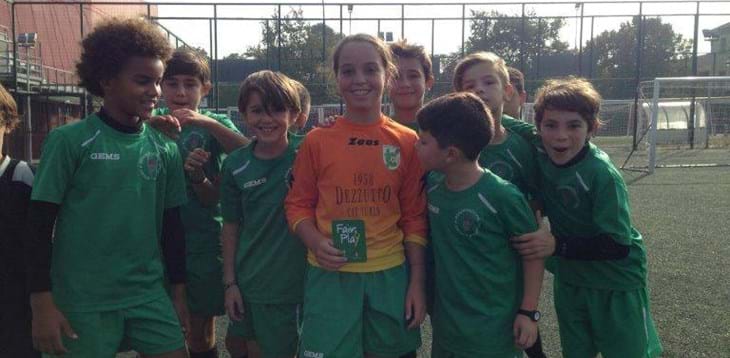 Il Fair Play di Anna: gioca con le avversarie che stavano perdendo