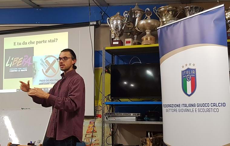 "Libera" al Corso UEFA C di Udine
