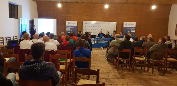 Workshop tecnico al Centro Federale Territoriale di Grosseto