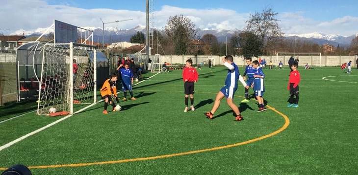 A Caselle Torinese i bambini in campo con gli InsuperAbili