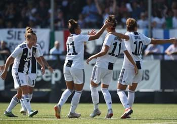 Il big match tra Juventus e Milan è delle bianconere: la squadra di Rita Guarino vince 2-0 e torna in vetta 