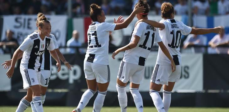 Il big match tra Juventus e Milan è delle bianconere: la squadra di Rita Guarino vince 2-0 e torna in vetta