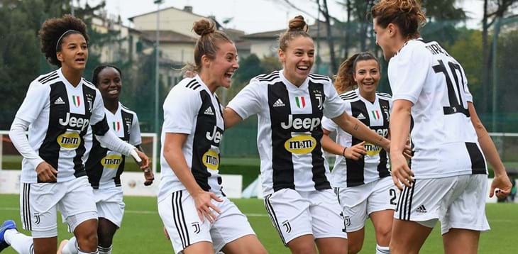 La Juve si impone 3-0 sul Florentia. Vincono anche Roma, Hellas e Bari.