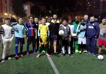 Il Coordinatore Regionale della Figc-SGS in visita al Centro Sprar di Savona