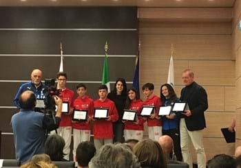Premiazioni Trofeo CONI Kinder+Sport 2018