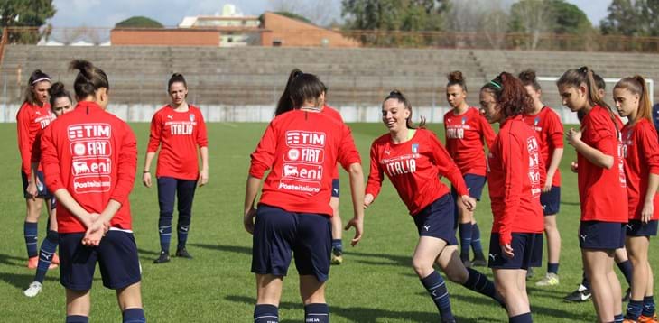 Doppia amichevole a Roma con la Repubblica d’Irlanda: 20 convocate, domenica il raduno