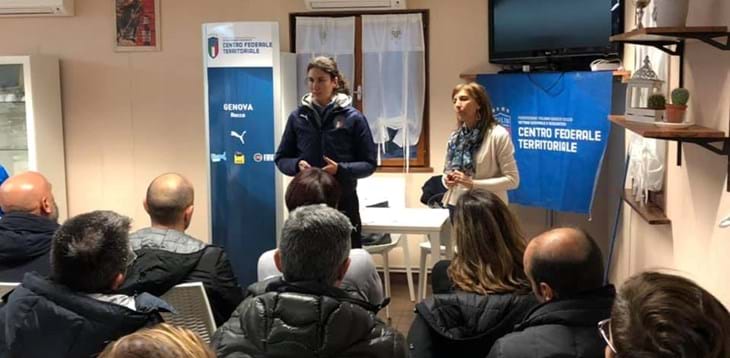 Workshop sul tema “Etica e morale ” al Centro Federale Territoriale di Recco