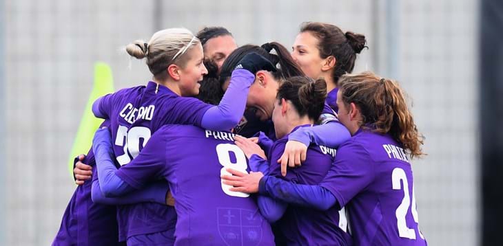 Il big match tra Fiorentina Women e Milan nel posticipo domenicale SKY