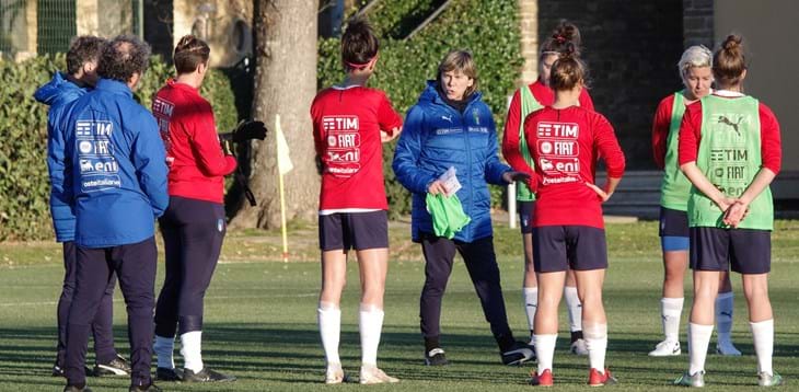 Azzurre al lavoro a Coverciano: out Giuliani e Alborghetti, convocate Schroffenegger e Mascarello