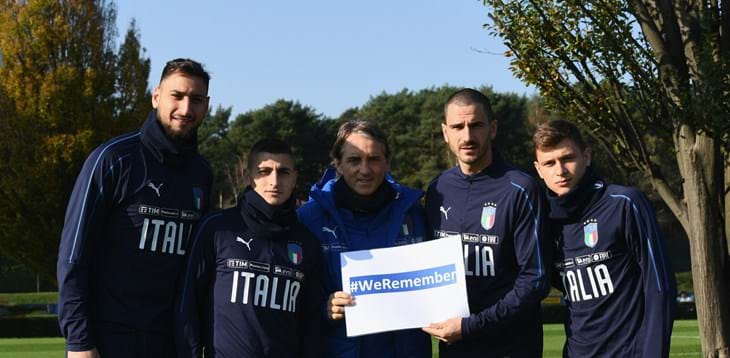 Domenica la Giornata Mondiale della Memoria: la FIGC sostiene la campagna ‘We Remember’