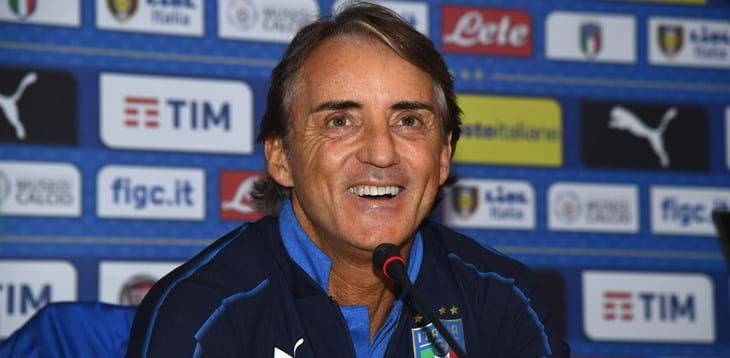 Mancini: “Quagliarella merita di essere qui, i nostri giovani stanno crescendo”