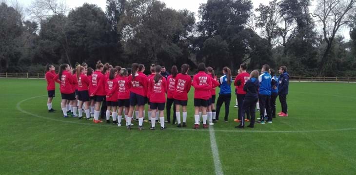 Calcio Femminile: a Tirrenia lo stage tecnico formativo Calcio+15