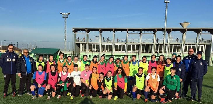 Calcio+15: in corso le selezioni U15 femminili