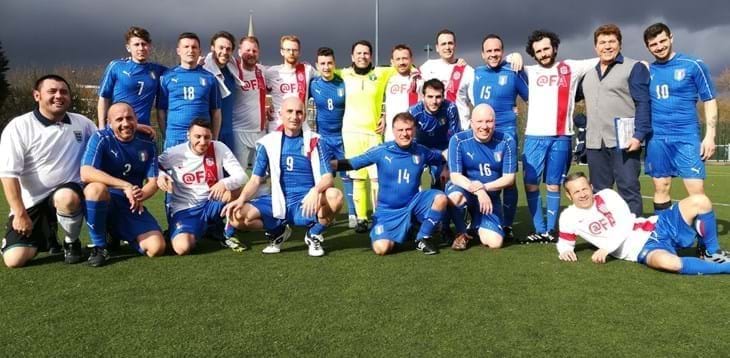 Fan Match: Inghilterra-Italia 4-9, una storia di fair play...