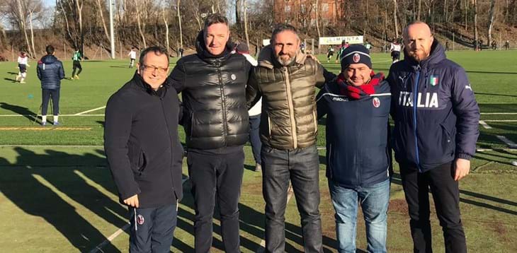 Il Settore Giovanile e Scolastico in visita al Bologna Fc