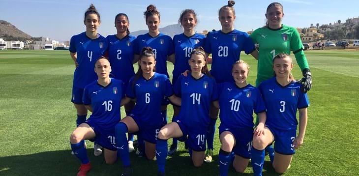 Torneo La Manga: Azzurrine raggiunte in pieno recupero dalla Danimarca