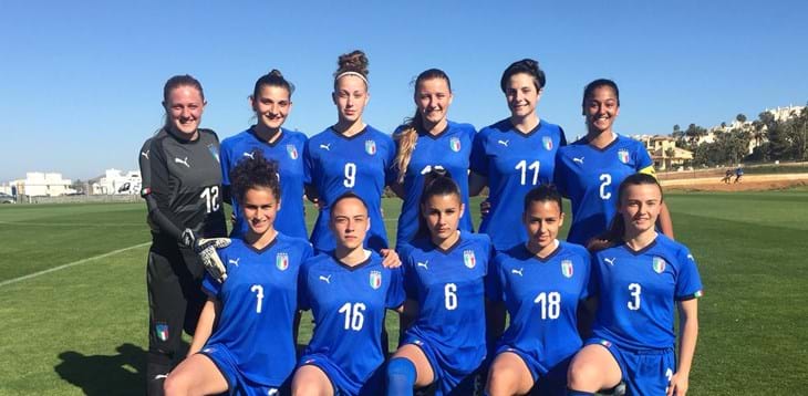 Le Azzurrine battono l’Islanda 3-2 al Torneo La Manga. Martedì la Francia, poi ad aprile l’Europeo