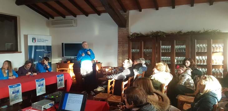 Workshop area Sport&sano stile di vita al C.F.T. di Grosseto