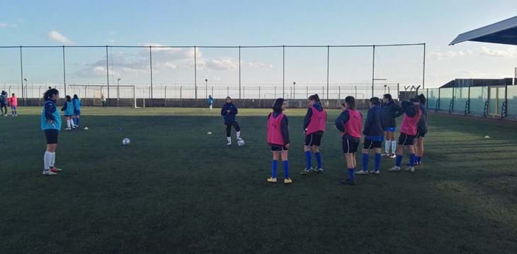 Rappresentativa siciliana U15 in campo