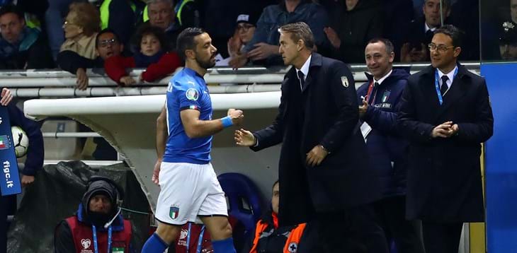 Mancini: “Risultato non in discussione, volevo una prestazione di livello. A giugno match cruciali”