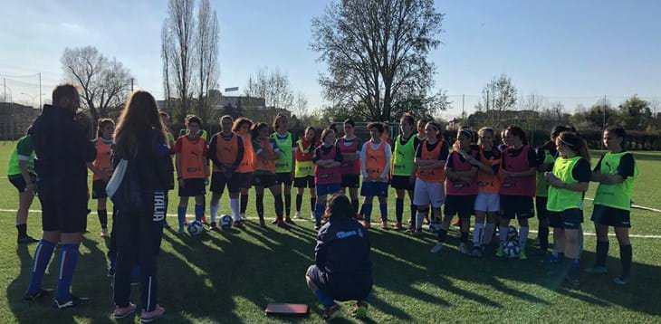 Selezione Under 15 Femminile: il raduno di Corticella del 28 marzo